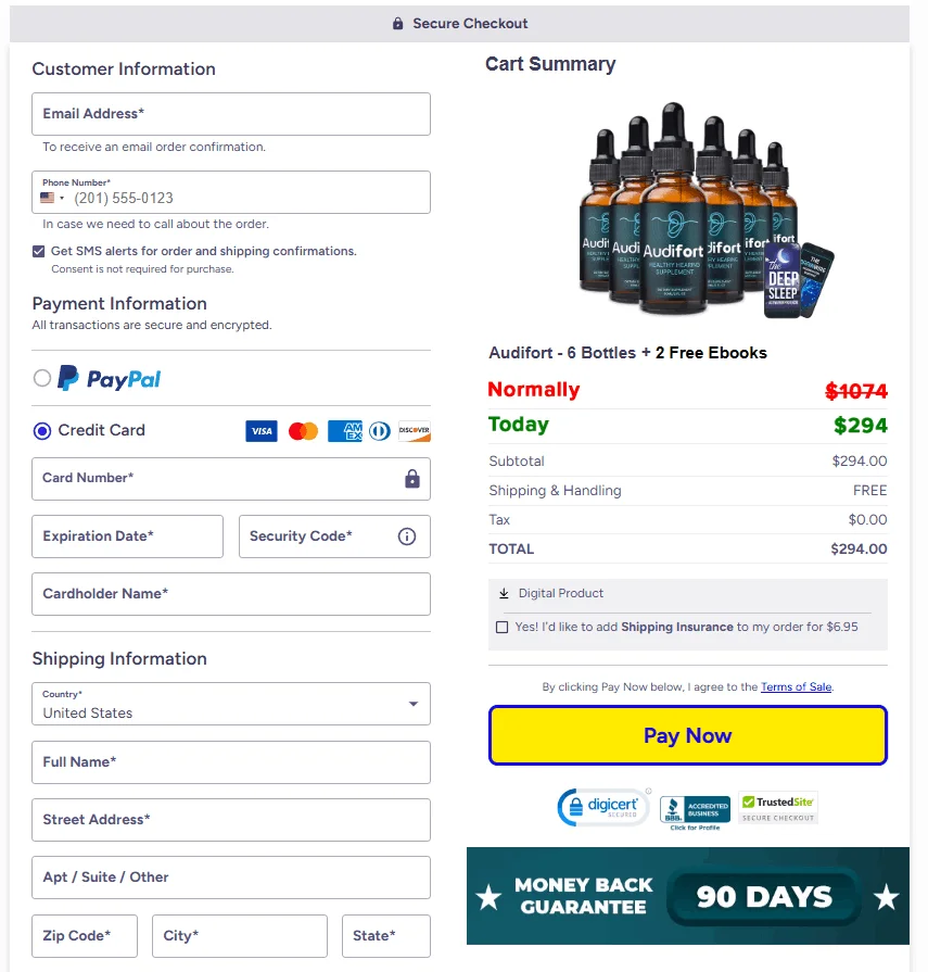 Audifort Australia cost