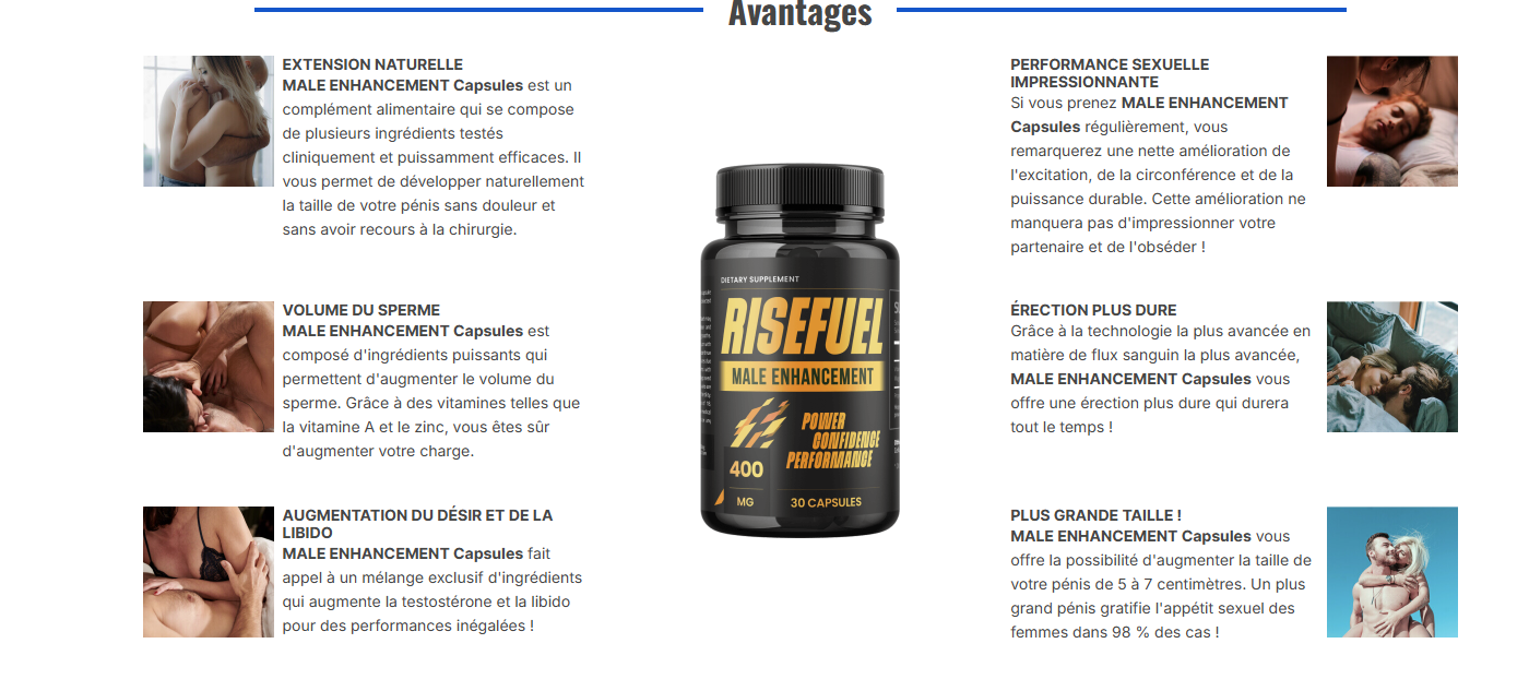 RiseFuel Male Enhancement Capsules France buy