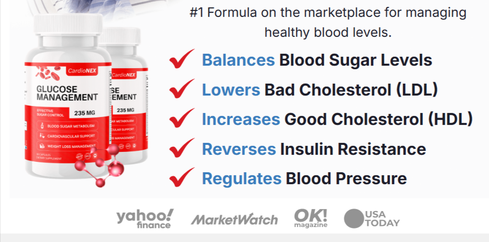 CardioNEX Glucose Management New Zealand shop