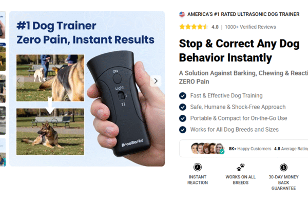 BrooBark Dog Training Device